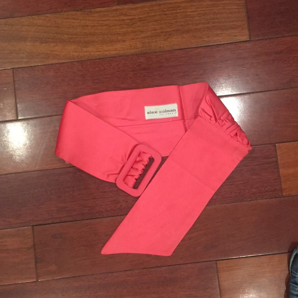 Pink Alex Coleman California waist belt